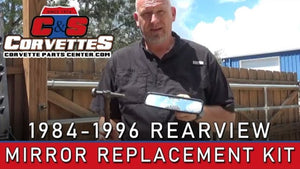 Corvette Rearview Mirror Replacement Kit, 1984 -1996