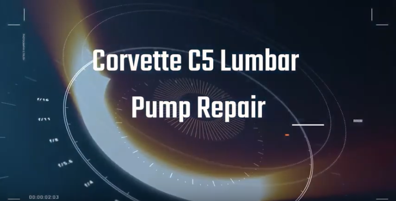Lumbar Pump Repair, C5 Corvette