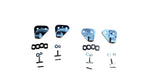 Seat Track Repair Kit, Dual Flange, Both Seats, Corvette 97-04   Part # CS900DF Corvette Parts Center