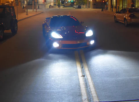 2005-2013 C6 Corvette Brightest Available LED Fog Lights FREE SHIPPING Corvette Parts Center