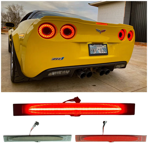 👻👻👻05-13 C6 Corvette LED Third Brake Lamp w/ Switchable FLASH option FREE SHIPPING Corvette Parts Center
