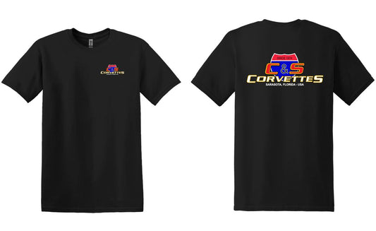 C&S Corvettes T-Shirt / Decal Pack - 2023 Edition Corvette Parts Center