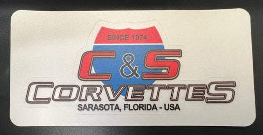 C&S Corvettes T-Shirt / Decal Pack - 2023 Edition Corvette Parts Center