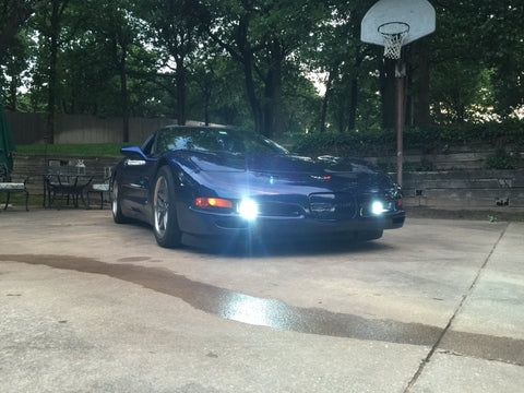 1997-2004 C5 Corvette High-Powered LED Fog Light Bulbs FREE SHIPPING