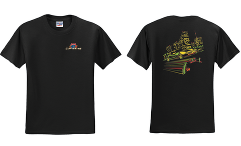 C4 At Night T Shirt / C & S Decal Bundle FREE SHIPPING Corvette Parts Center
