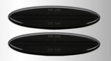 Rear LED Side Marker Lights, Smoke, 1997-2004 Corvette C5 Corvette Parts Center